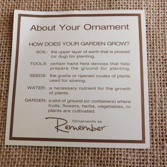 Scarecrow Hand Blown Glass Clip On Ornament- Ornaments to Remember NIP - Picture 6 of 9